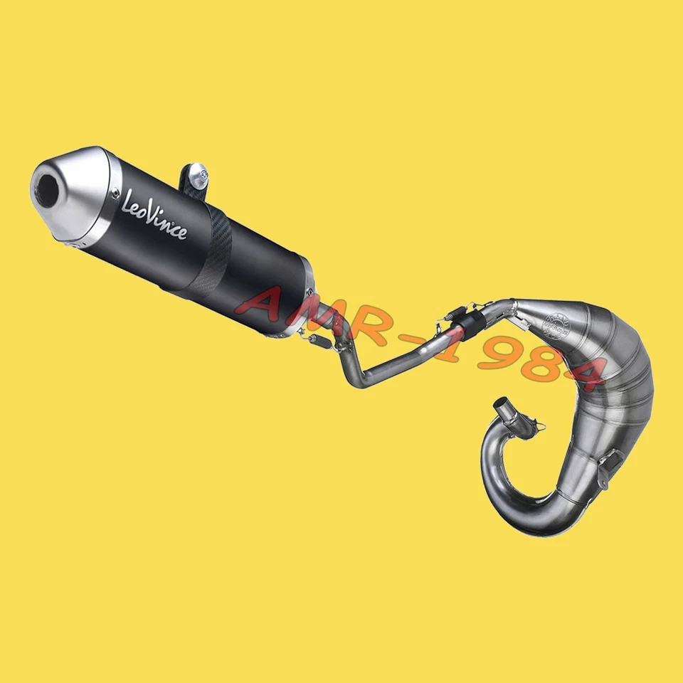 Silencieux LEOVINCE X-Fight Pour Aprilia Rx SX 50 2005>15 Black Édition 3280B - Photo 1/1