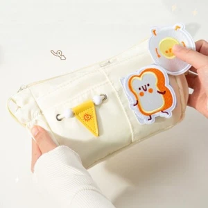 Organizer Large Capacity Pencil Box Stationery Storage Bag School Office - Picture 1 of 12