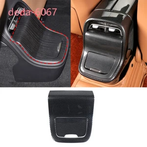 Carbon Fiber ABS Rear Air Outlet Vent Panel Trim Fit For Benz E Class W214 2024+ - Picture 1 of 12