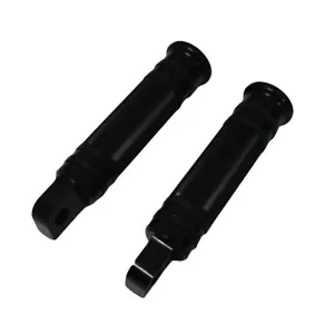 Poggiapiedi Poggiapiedi Moto Nero Maschio per Harley Sportster XL883 1200 - Foto 1 di 4