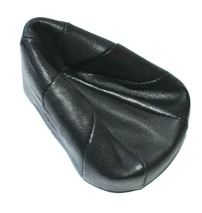 Castleford Pipe Couch Rest Herb Tobacco Black Leather - Picture 1 of 1