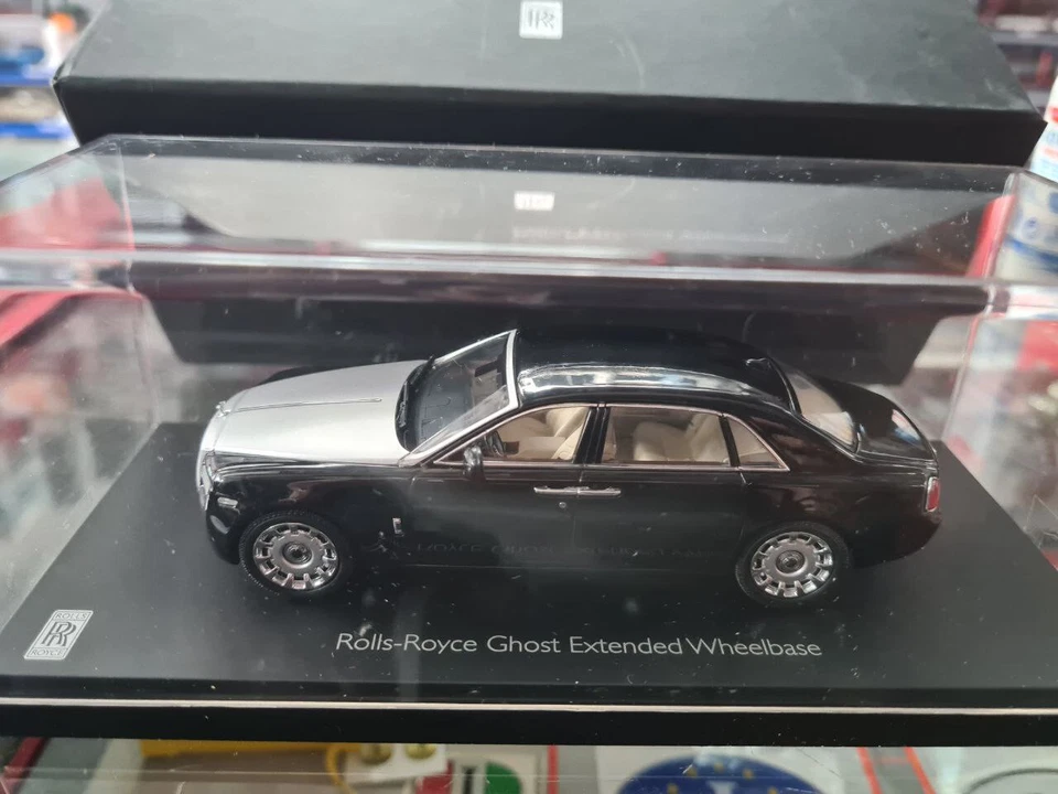 Rolls-Royce Ghost EWB Diamond Black 1/43 No.05551DBK - Immagine 1 di 1