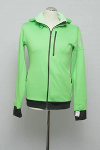 180 284 ADIDAS Herren Trainingsjacke Sportjacke Jacke neon grün Gr. S langarm - Bild 1 von 5