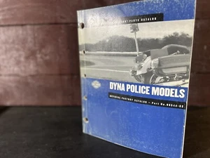2002 Harley-Davidson Dyna Police Parts Catalog 99544-02 NEW WITH WEAR - Bild 1 von 3