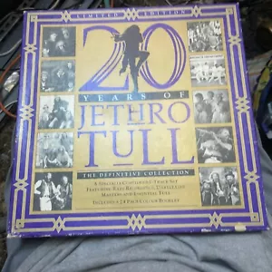 20 Years Of Jethro Tull The Definitive Collection Cassette Tapes W/Booklet - Picture 1 of 5