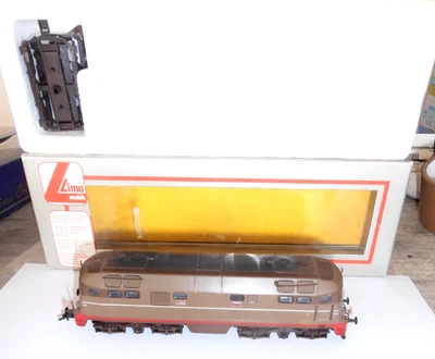 LIMA 1/87 HO ART.208227LS"STUPENDA LOCOMOTIVA DIESEL D 342-4008 FS"LUCI BOX ORIG - Immagine 1 di 4