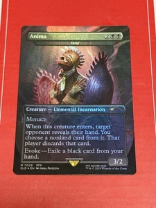 Magic The Gathering Secret Lair Anima Grief Foil Inglés Raro Final Fantasy Tarjeta de Bonificación - Imagen 1 de 2