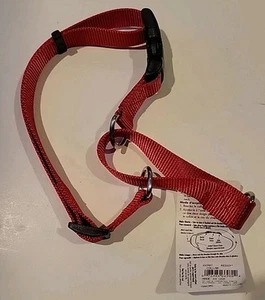 Red Coastal Pet No Slip Martingale Adjustable Dog Collar XL (22"-29") No Chains - Picture 1 of 4