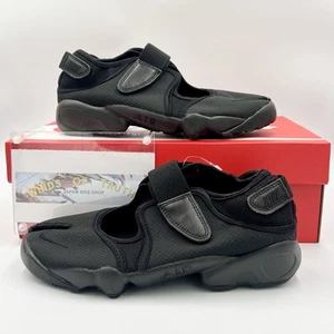 Nike WMNS Air Rift BR Black Black DN1338-004 Women's Size US 5 - 12 New - Picture 1 of 24