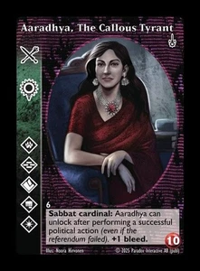 Aaradhya, The Callous Tyrant - Ventrue - Vampire VTES - Imagen 1 de 6