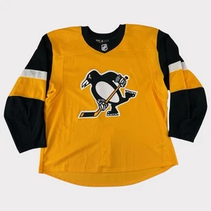 adidas Size 60 Pittsburgh Penguins Made In Canada Team Issued Alternate Jersey - Picture 1 of 3