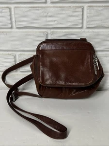 Hobo International Leder Umhängetasche Schultertasche braun Boho Vintage - Bild 1 von 7