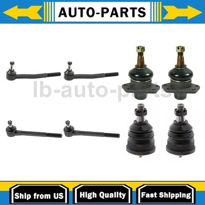 Front Tie Rod Ends & Ball Joint 8x Fits 1983 1984 1985 Pontiac Parisienne 5.7L - Image 1 of 4