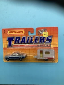 Matchbox And Trailers BMW And Caravan Two Pack 32400 New - Picture 1 of 2