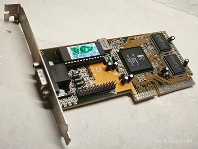 AGP Graphics Card Manli Rendition 126G-3 V2200 AGP 8M (Rendition Verite 2200) - Image 1 of 4