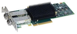 Emulex Dell LPe31002 2x HBA 16Gb/s SFP+ 0RXNT1 RXNT1 2x 16GbE MM Low - Afbeelding 1 van 3