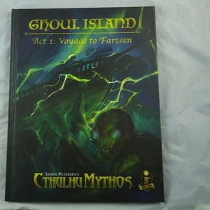 Sandy Petersen's Cthulhu Mythos Ghoul Island Act 1 Voyage To Farzeen RPG D&D 5E - Picture 1 of 1