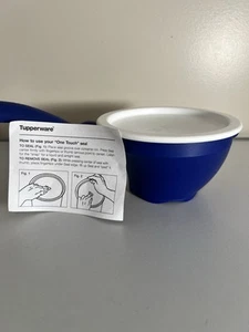 TUPPERWARE MINI COLANDER Berries Herb + Seal Easy Store Strainer 2 Cup Capacity - Picture 1 of 9