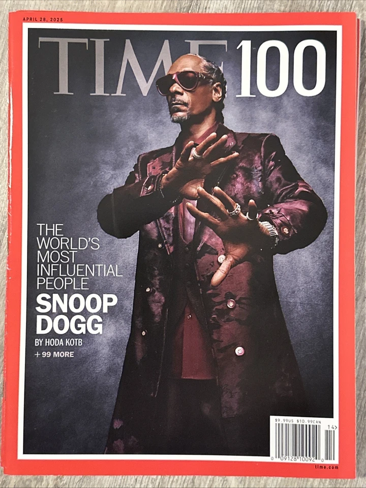 Time 100 Magazine April 28 Th 2025 The World Most Influential People SNOOP DOGG - Image 1 of 1