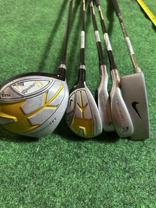 Nike Golf Junior SQ Machspeed Jr 5 Club Set - Driver, 4 Wood, 7i,9i, Putter LH - Picture 1 of 13