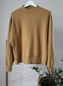 Women's ALO Yoga Caramel Pullover Sweatshirt Size Small S - Picture 1 of 3