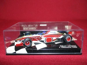 1:43 Scale Jaques Villeneuve 1999 Bar 01 Supertec F1 GP Minichamps Formula 1 - Picture 1 of 5