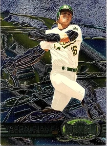 Skybox Metal Universe 1997 - Jason Giambi #129 - Imagen 1 de 2