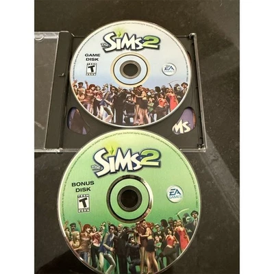 The Sims 2 Special DVD Edition PC Game 2004 Simulation EA and bonus disc - Image 1 of 3