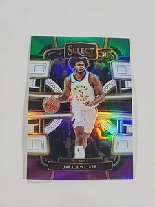 2023-24 Panini Select Jarace Walker Green White Purple Prizm #86 - Picture 1 of 2
