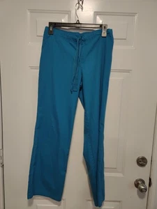 Teal Scrub Pants - Picture 1 of 4