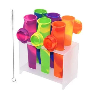 Bangp Popsicle Molds for Kids6 Pieces Popsicles Molds Silicone BPA- Free Pops... - Picture 1 of 7