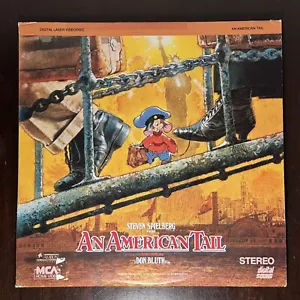 An American Tail Laserdisc (1986) Digital Steven Spielberg Don Bluth - Picture 1 of 8