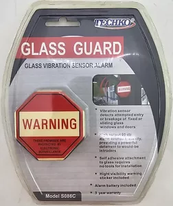 Telko S086N Glass Break/Sensor Alarm Guard Vibration Sensor Device - Picture 1 of 2
