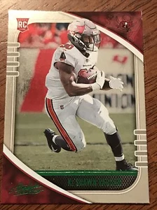 2020 Absolute Ke’Shawn Vaughn RC Green Parallel #171 Buccaneers Rookie - Picture 1 of 2