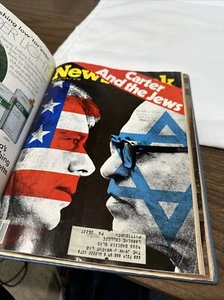 1978 Jan-Mar Newsweek Magazine, Bound Vol. #91 Carter And The Jews, Hawaii (BM43 - Picture 1 of 10