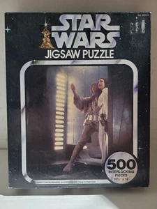 1977 Star Wars Luke Skywalker Prinzessin Leia Puzzle Neu 500 Teile Kenner - Bild 1 von 7