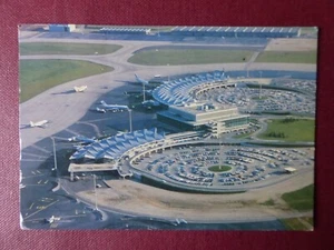 CARTE POSTALE POST CARD AEROPORT LYON SATOLAS AIRPORT FLUGHAFEN - Imagen 1 de 4