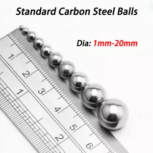 Dia 1mm-20mm Catapult Slingshot Ammo Carbon Steel Ball Bearings -Choose Size - Picture 1 of 10
