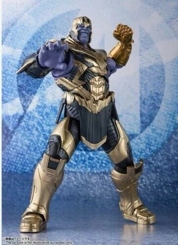 New SHF MARVEL Avengers End Game THANOS Action Figures Box Set Cover