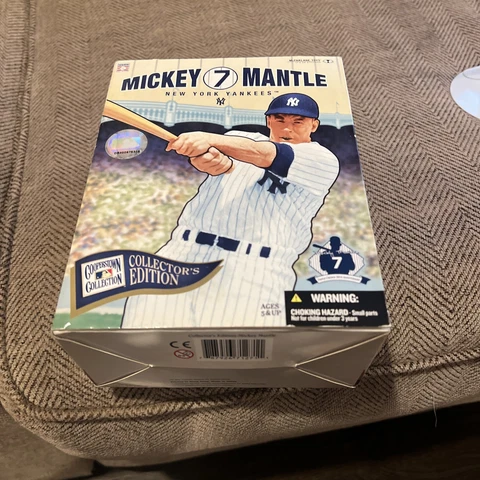 MCFARLANE MLB COOPERSTOWN COLLECOR SERIES #3 MICKEY MANTLE NEW YORK YANKEES NEW Cover