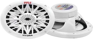 PYLE PLMR692 6 x 9 cali morskie 2-drożne głośniki, 260 W - białe - Zdjęcie 1 z 1