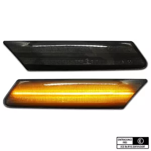 SCHWARZE LED Seitenblinker Porsche 911 997 Boxster 987 Cayman 987c - Bild 1 von 4