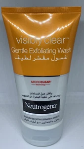 Neutrogena Visibly Clear Gentle Exfoliating Face Wash 150ml Brand New - Picture 1 of 1