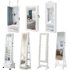 Schmuckschrank  Spiegelschrank  Schmuckkasten  Schmuckkommode wei�  H�ngend