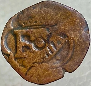 1600’s Coin Spanish Empire 1600-1659 Pirate Era (see description) Genuine - Picture 1 of 12