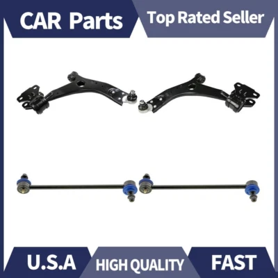 Se adapta a Ford Focus 2012-2018 brazo de control inferior rótulas barra kit de enlace barra estabilizadora Foto 1 de 4