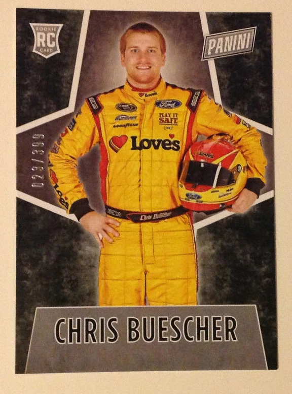 2016 Panini Black Friday RC (#/399 Made) CHRIS BUESCHER Nascar Racing #71 - Image 1 of 1