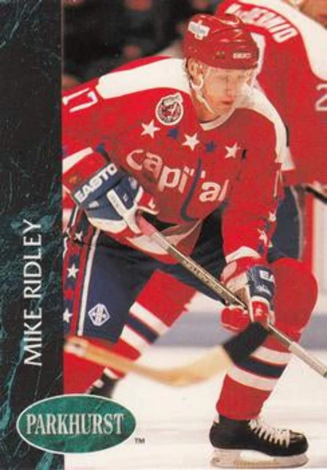 #200 Mike Ridley - Washington Capitals - 1992-93 Parkhurst Hockey - Image 1 of 1