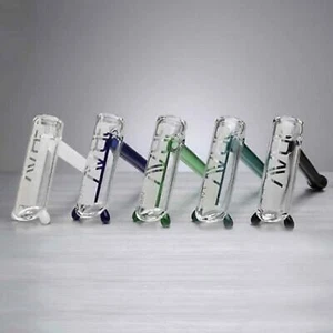 GRAV® 3"  Mini Hammer Bubbler Glass Water Pipe - Assorted Colors - Picture 1 of 11