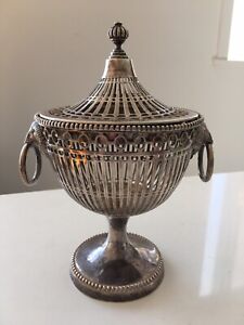 Silver Antique vase Sheffield 1810